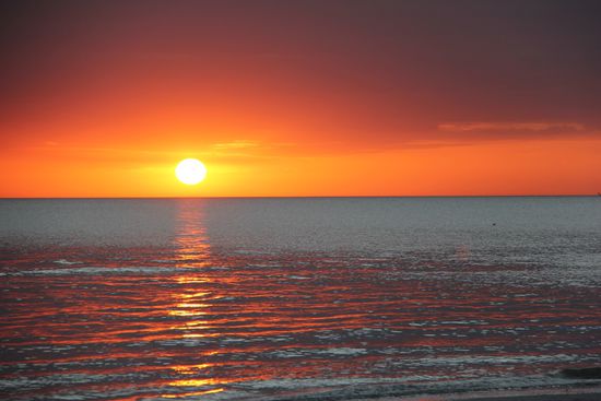 Sonnenuntergang am Fort Myers Beach