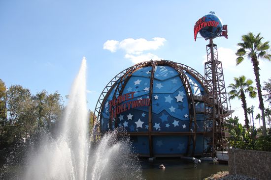 Downtown Disney, Blick auf Planet Hollywood