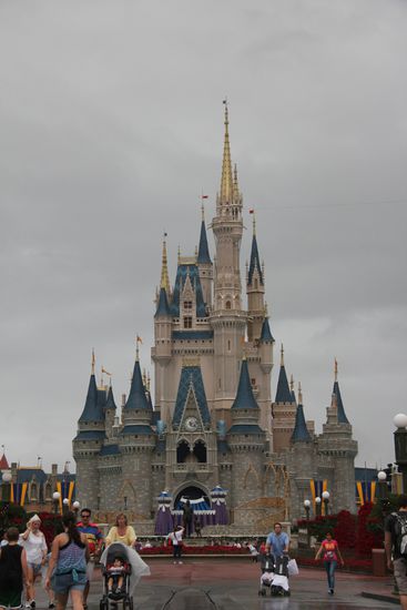 Das Cinderella Schloß, im Regen...