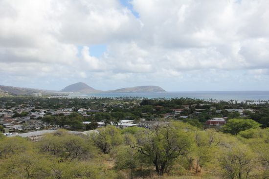 auf dem Weg zum Eingang
