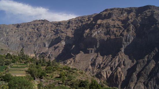 Die Landschaft ist grandios abwechslungsreich