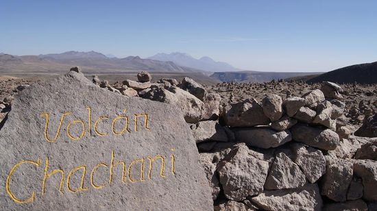 Der hoechste Punkt des Ausflugs: 4950 Meter mit Aussicht auf zahlreiche Vulkane