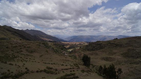 So sieht die Landschaft hier oben aus