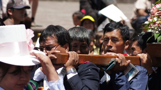 Die Traeger haben einen harten Job