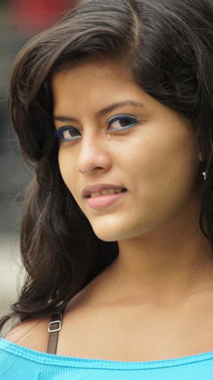 Die Ecuadorianer posieren gerne fuer Kameras