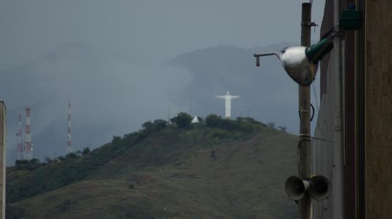 Keine suedamerikanische Metropole ohne ihren Cristo