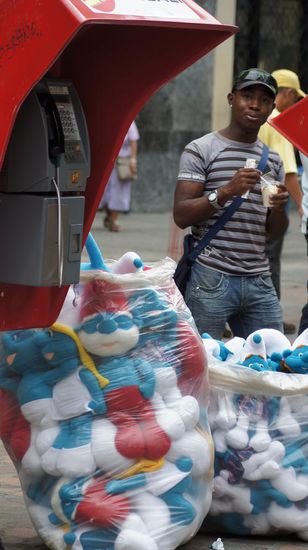 Schluempfe am Telefon