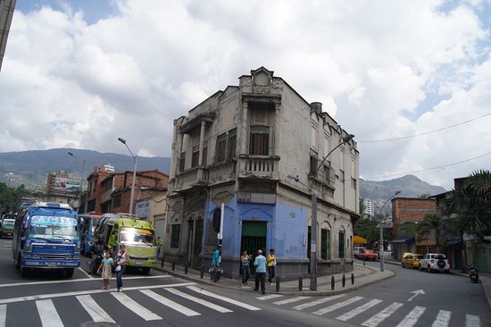 Einfach so eine Ecke in Medellin