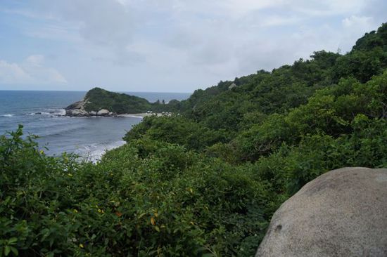 Ausflug in den Parque Tayrona - ein Küstenurwald bei Santa Marta im Nordosten Kolumbiens