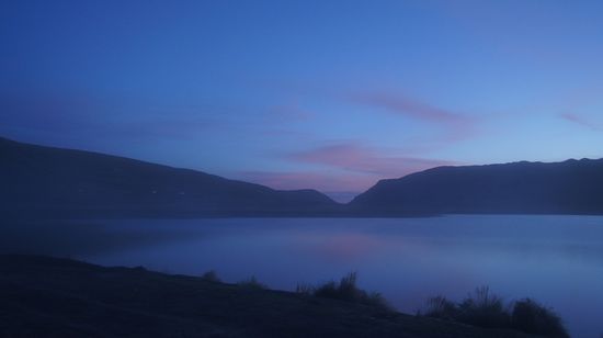 Der Cumbre im Abendlicht