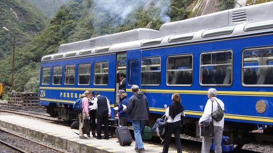 Puenktlich wie einst die Deutsche Bahn....