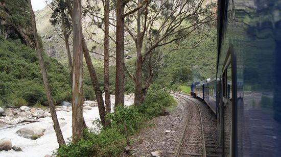 Es geht durchs Tal des Rio Urabamba