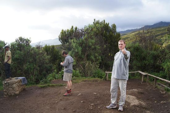 Noch bin ich guter DInge, der erste Abschnitt war leicht
