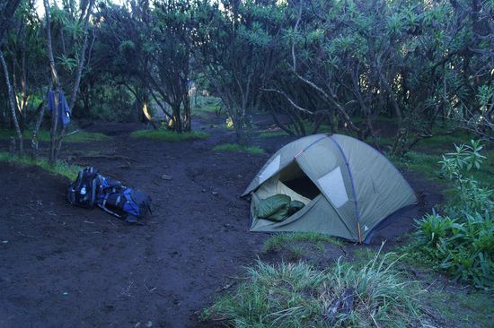Meine Unterkunft fuer die naechsten fuenf Naechte