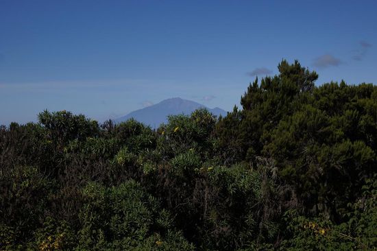 Letzter Blick zum Mount Meru, dann wenden wir uns ihm ab