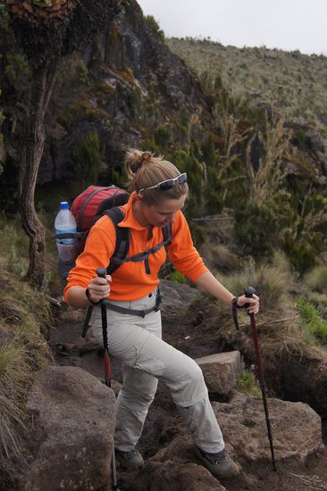 Anne leidet mehr unter ihrem schwaechelnden Freund als unter der Anstrengung