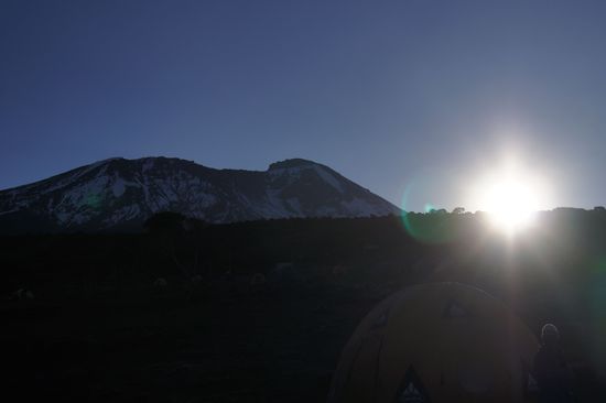 Die Sonne kommt raus und wärmt ein klein wenig
