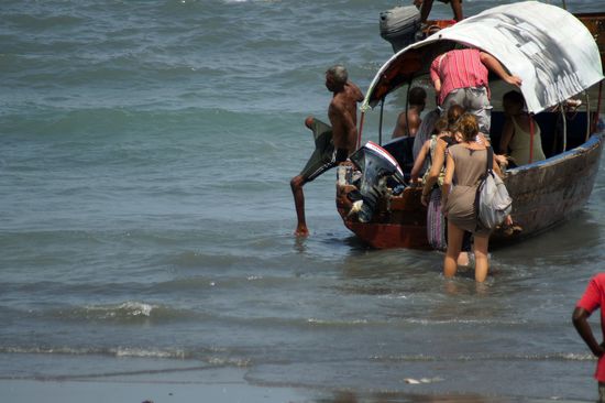 Und wieder fährt ein Bootchen los