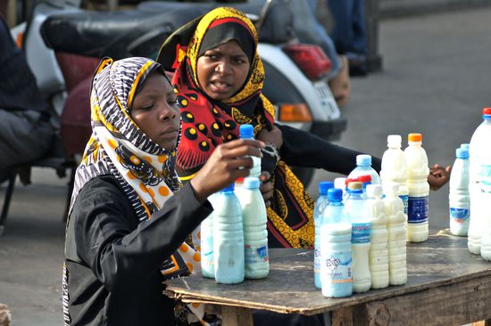 Milchverkäuferinnen