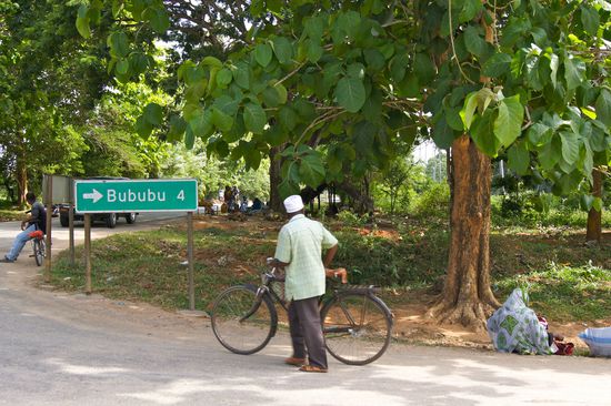 Richtung Lieblingsdorf