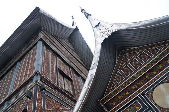 Die traditionelle Architektur der Minangkabau