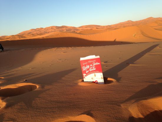 Dieses Bild schickte mir eine Leserin, die es mit auf Reisen nach Marokko genommen hatte....