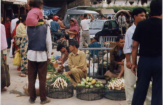 ...more shopping in Thamel