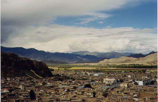 ein Blick über Shigatse