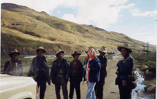 Marie mit Nomaden