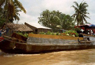 Endlich ein bisschen Sonnenschein im Mekong Delta