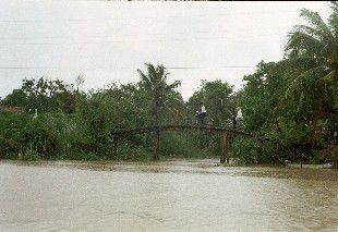Eindrücke vom Mekong Delta bei Regen