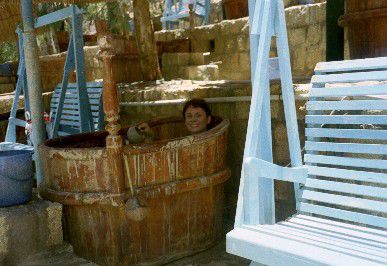 Adri im Mud Pool