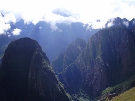 Die Berge um Machu Picchu