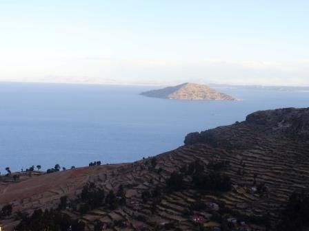 Blick von Amantani nach Taquille