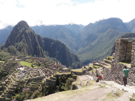 Machu Picchu ohne Wolken