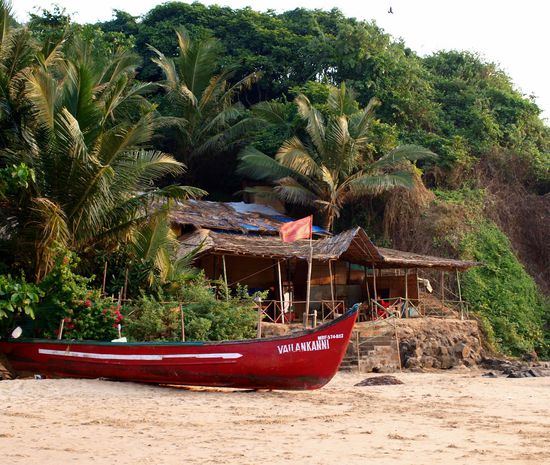 Eine von vielen kleinen Strandbars