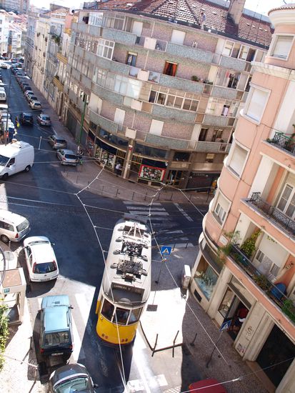 Blick aus dem Fenster