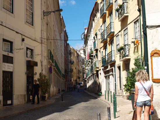 Wieder in den kleinen Gassen unterwegs