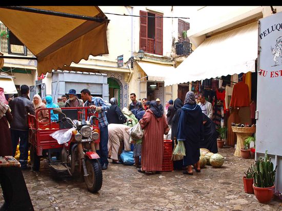 Markgewusel in der Altstadt