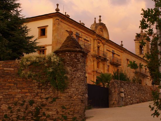 Unsere erste Herberge - ein altes Kloster...