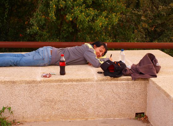 Noch nix gemacht und schon total erledigt