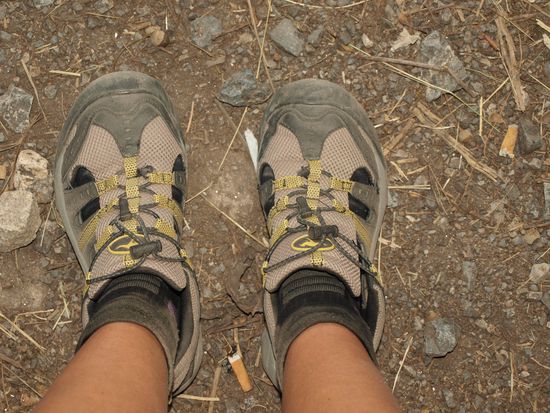 DIE Schuhe... Haben zum Glück schon einiges an Leuchtkraft eingebußt