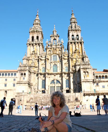 Doch froh, angekommen zu sein