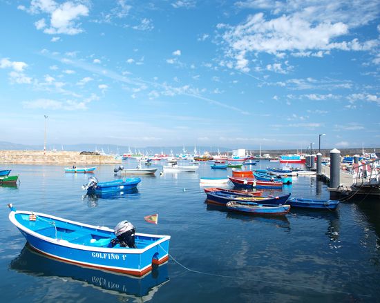 Fischerhafen von Fisterre