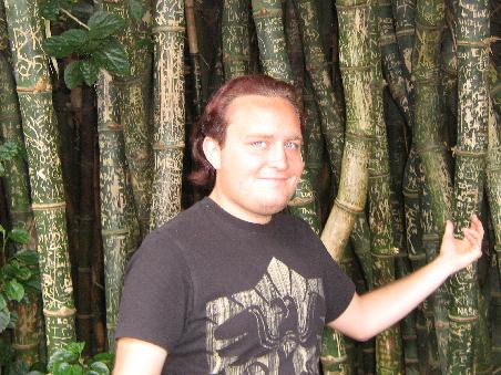 Paul's presenting really interesting bamboo