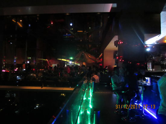 Kurzer Blick von der Terasse der Long-Table Bar