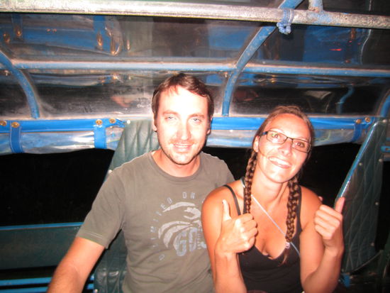 John (England) und Michelle (Frankreich)...nette Zeitgenossen