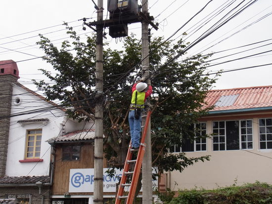 2 Minuten vor dem Stromausfall...
