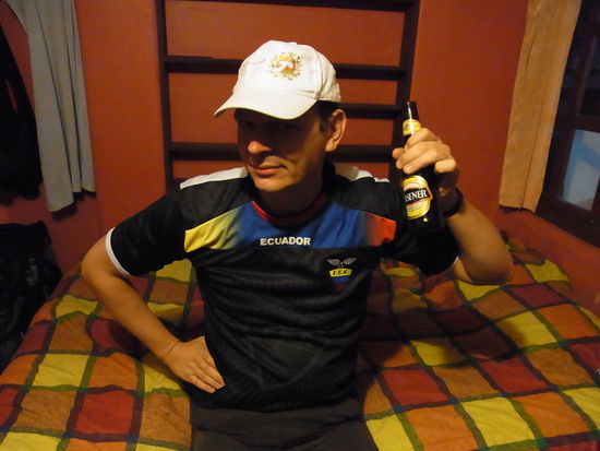 Der neueste Fan von Ecuador (vor dem Spiel!!!)