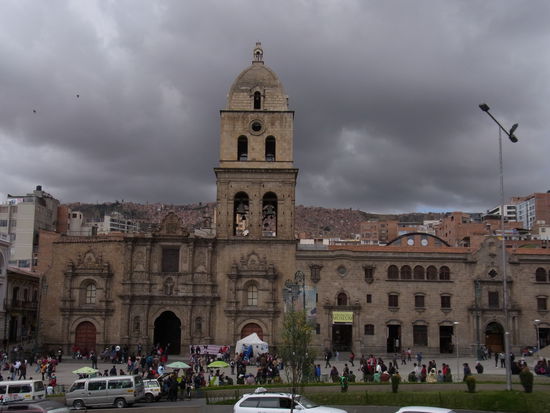 Kirche "San Francisko" am Hauptplatz in La Paz